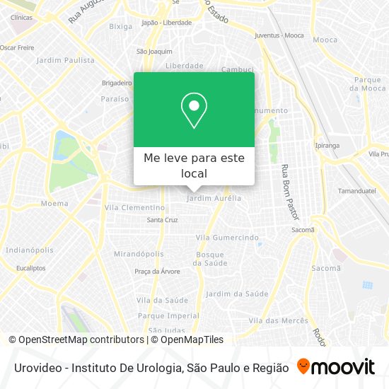 Urovideo - Instituto De Urologia mapa