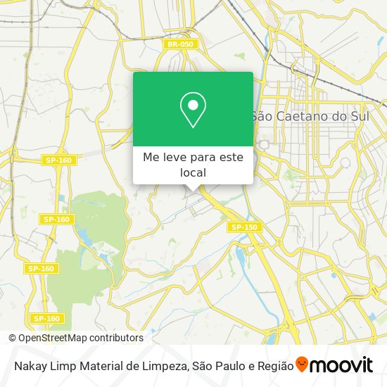 Nakay Limp Material de Limpeza mapa