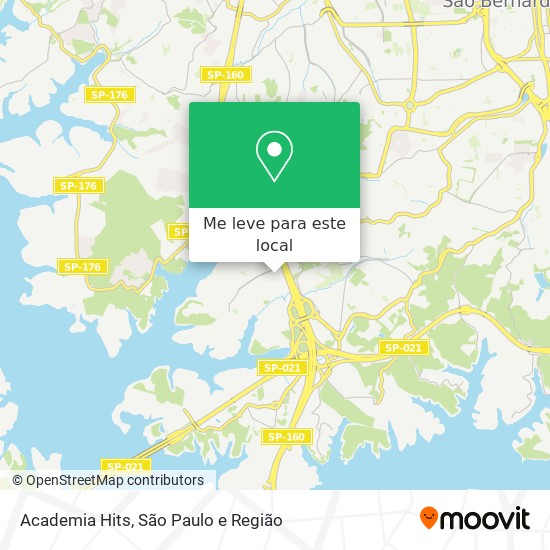 Academia Hits mapa