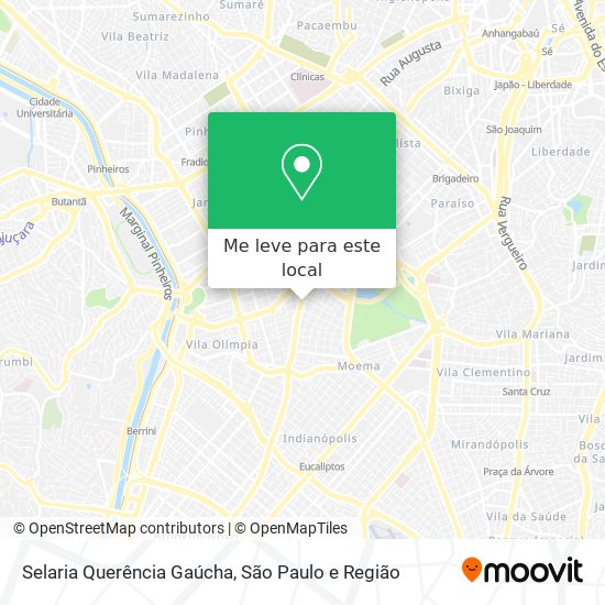 Selaria Querência Gaúcha mapa