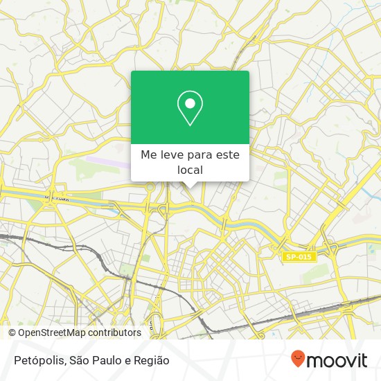 Petópolis, Vila Guilherme São Paulo-SP mapa