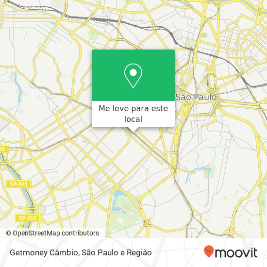 Getmoney Câmbio, Avenida Paulista, 1471 Jardim Paulista São Paulo-SP 01311-200 mapa