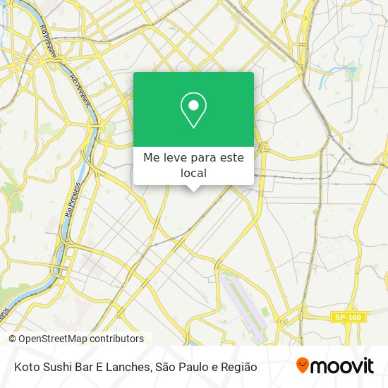 Koto Sushi Bar E Lanches mapa