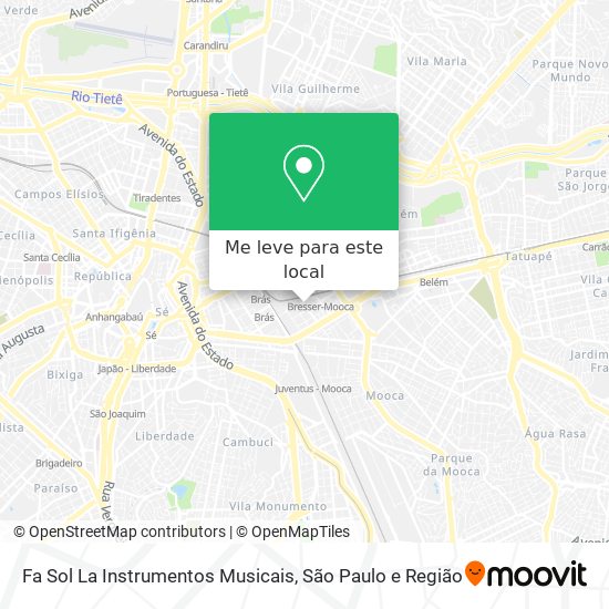 Fa Sol La Instrumentos Musicais mapa