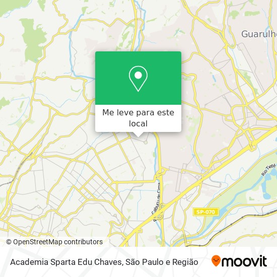 Academia Sparta Edu Chaves mapa