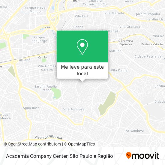 Academia Company Center mapa