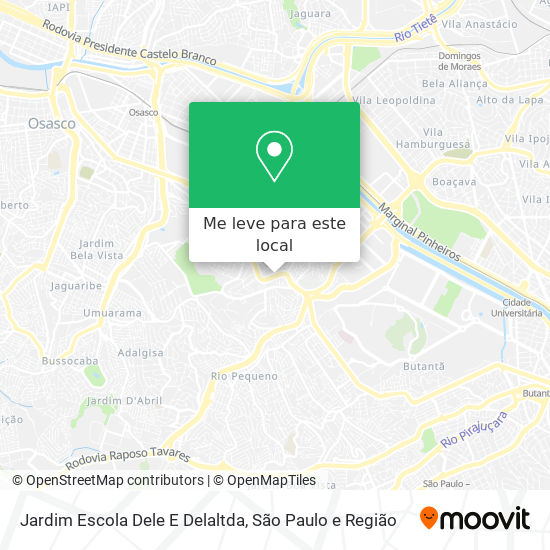 Jardim Escola Dele E Delaltda mapa