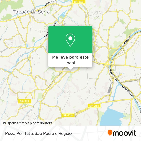 Pizza Per Tutti mapa