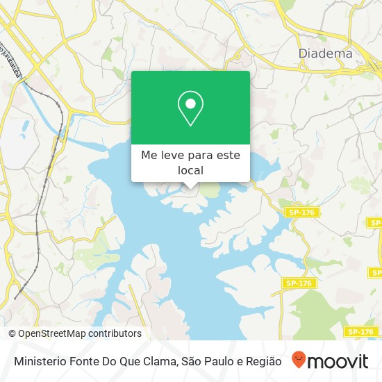 Ministerio Fonte Do Que Clama, Rua João Bley Filho, 29 Pedreira São Paulo-SP 04470-130 mapa