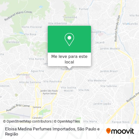 Eloisa Medina Perfumes Importados mapa