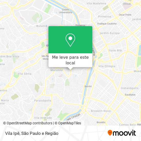 Vila Ipê mapa