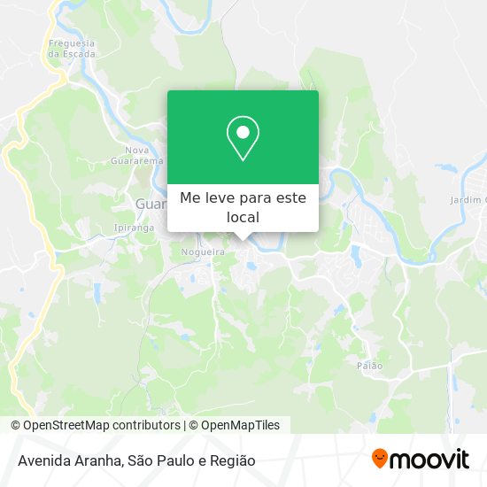 Avenida Aranha mapa