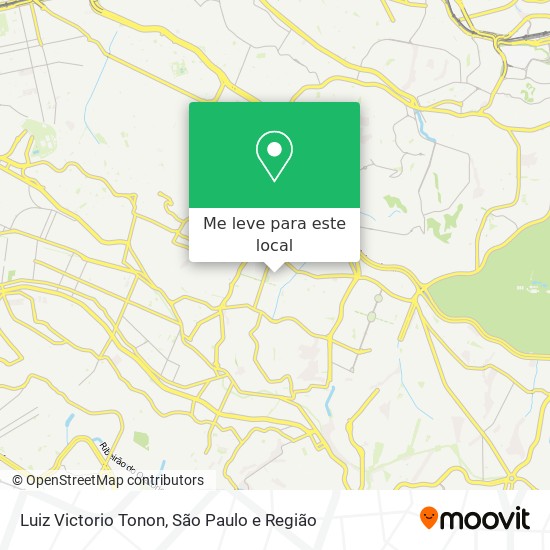 Luiz Victorio Tonon mapa