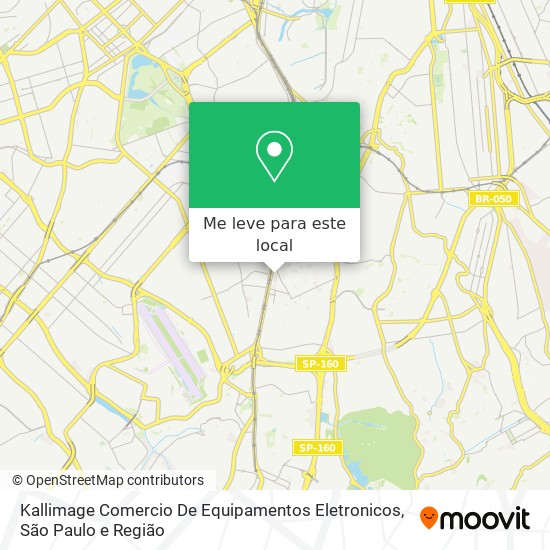 Kallimage Comercio De Equipamentos Eletronicos mapa