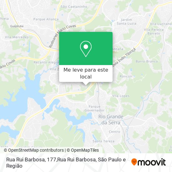 Rua Rui Barbosa, 177,Rua Rui Barbosa mapa