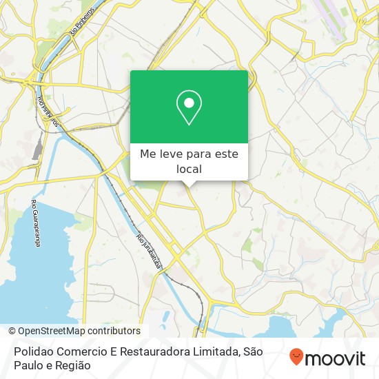 Polidao Comercio E Restauradora Limitada, Rua Monsenhor Alfredo Pereira Sampaio, 40 Campo Grande São Paulo-SP 04676-011 mapa