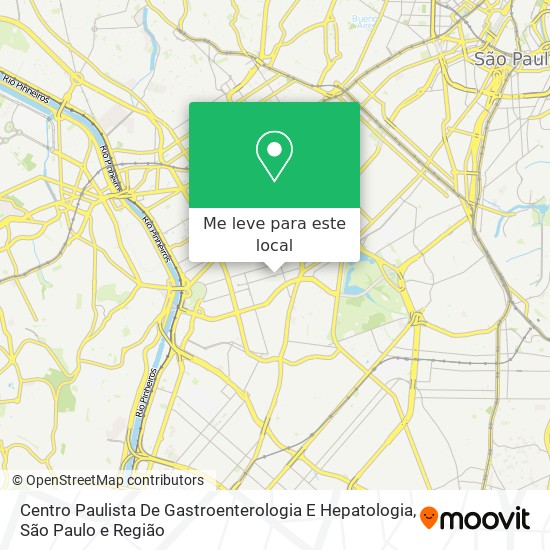 Centro Paulista De Gastroenterologia E Hepatologia mapa