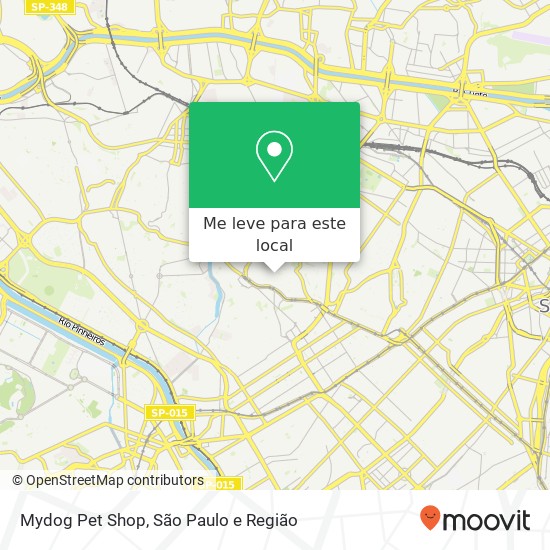 Mydog Pet Shop, Rua Herculano Perdizes São Paulo-SP 01257-030 mapa