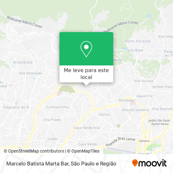 Marcelo Batista Marta Bar mapa