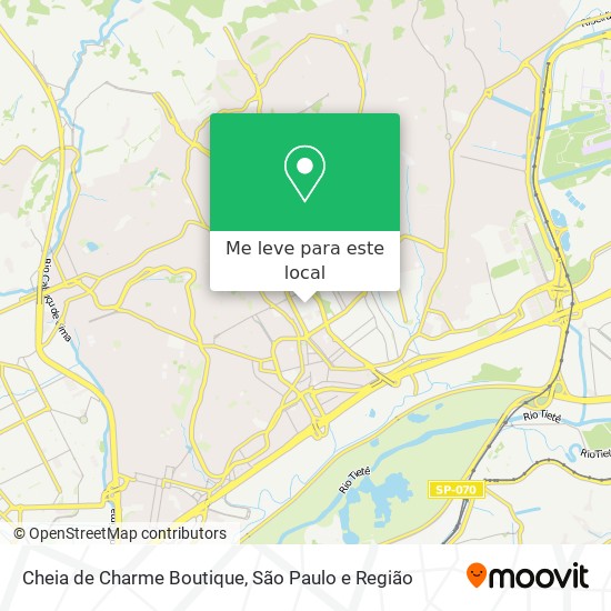 Cheia de Charme Boutique mapa