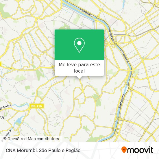 CNA Morumbi mapa