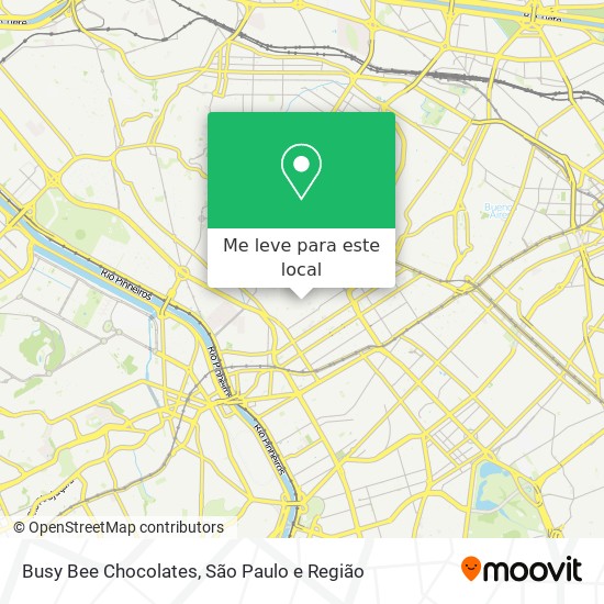 Busy Bee Chocolates mapa