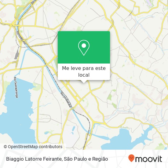 Biaggio Latorre Feirante, Rua Una do Prelado, 148 Campo Grande São Paulo-SP 04691-090 mapa