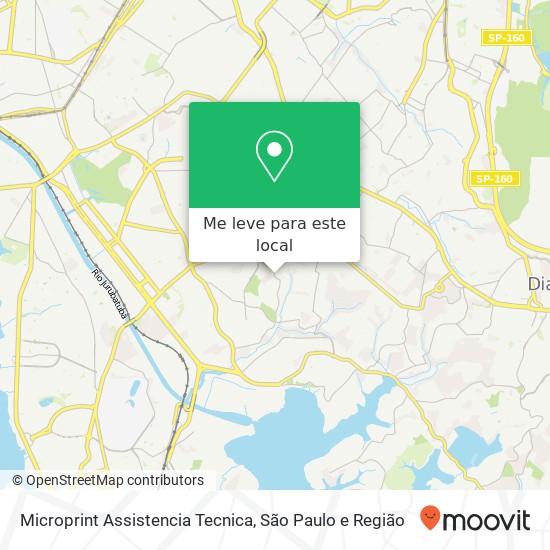 Microprint Assistencia Tecnica, Rua David Eid, 1177 Cidade Ademar São Paulo-SP 04438-000 mapa