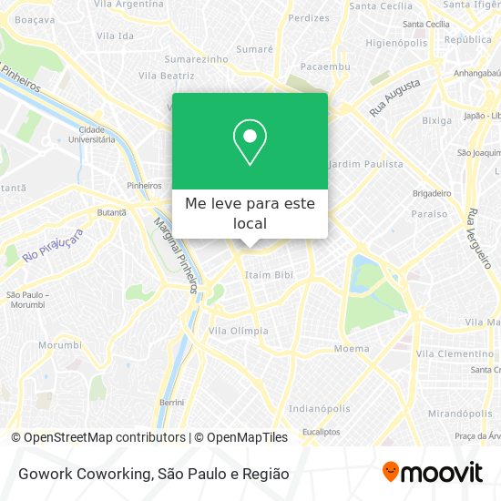 Gowork Coworking mapa