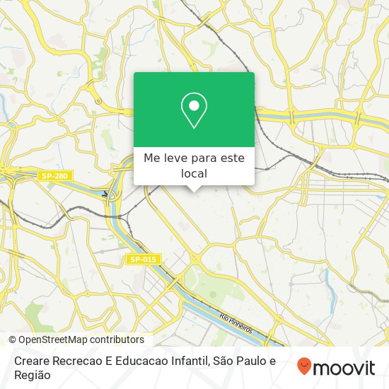 Creare Recrecao E Educacao Infantil, Rua Passo da Pátria, 1224 Vila Leopoldina São Paulo-SP 05085-000 mapa