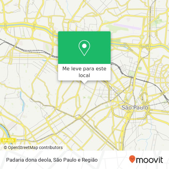 Padaria dona deola, Rua Doutor Veiga Filho Consolação São Paulo-SP 01229-000 mapa