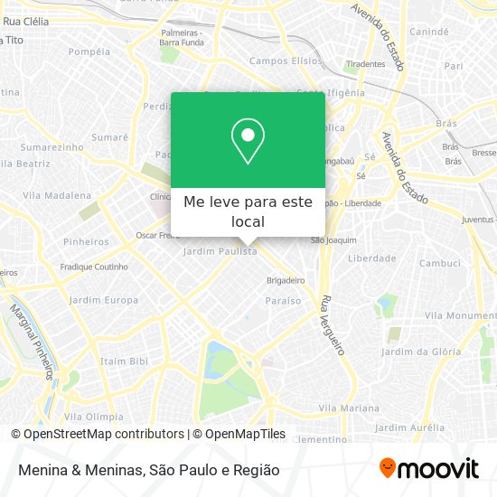 Menina & Meninas mapa