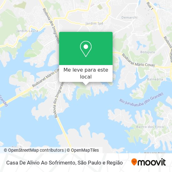 Casa De Alivio Ao Sofrimento mapa