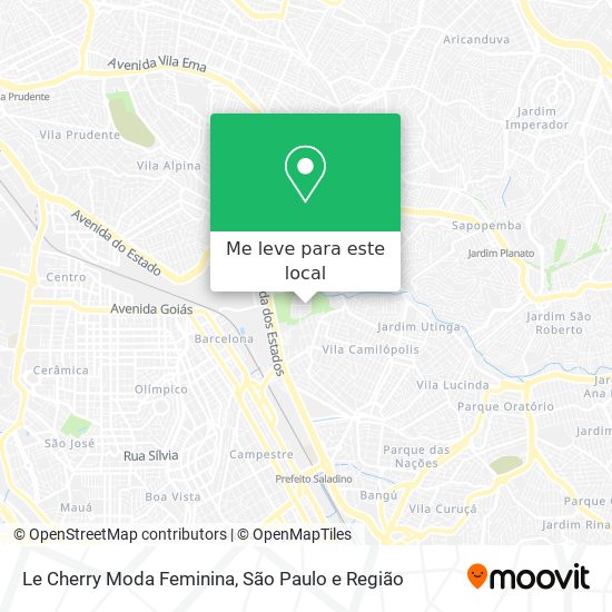 Le Cherry Moda Feminina mapa