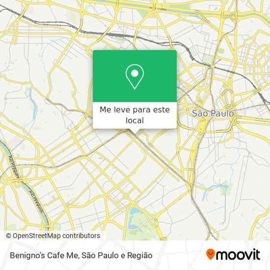 Benigno's Cafe Me mapa