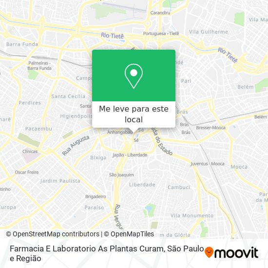 Farmacia E Laboratorio As Plantas Curam mapa