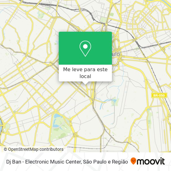 Dj Ban - Electronic Music Center mapa