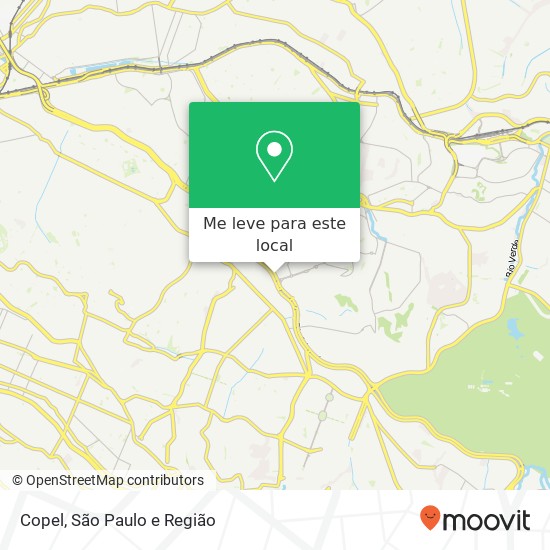 Copel, Avenida Aricanduva Cidade Líder São Paulo-SP 03930-110 mapa