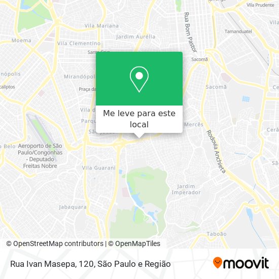 Rua Ivan Masepa, 120 mapa