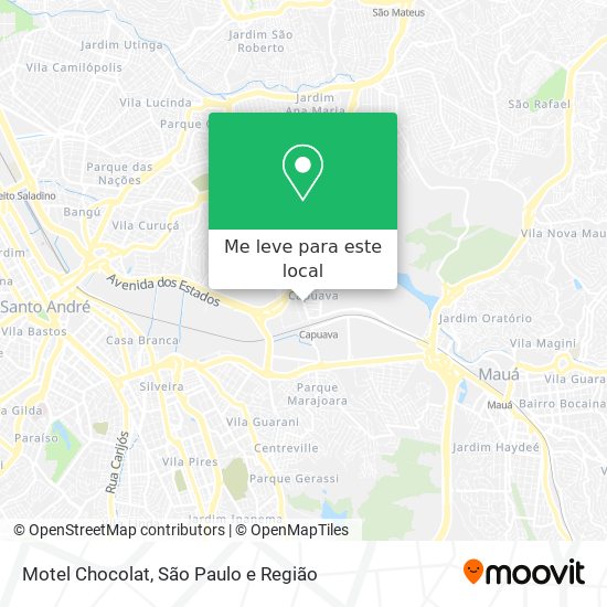 Motel Chocolat mapa