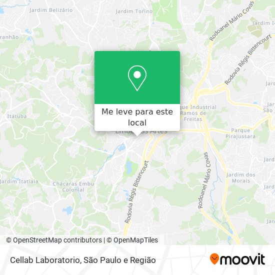 Cellab Laboratorio mapa