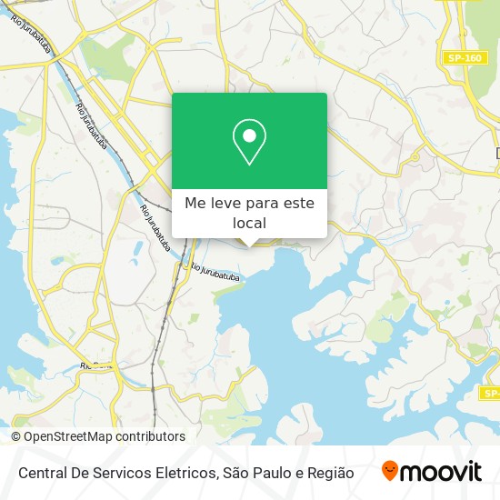 Central De Servicos Eletricos mapa