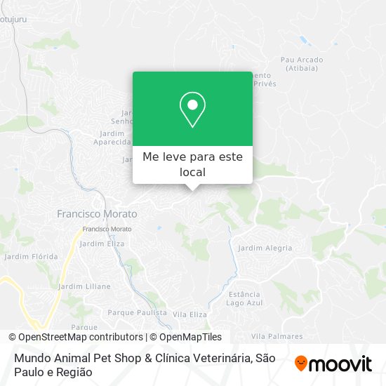 Mundo Animal Pet Shop & Clínica Veterinária mapa