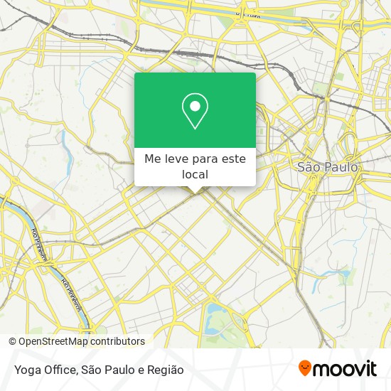 Yoga Office mapa