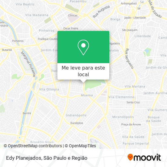Edy Planejados mapa