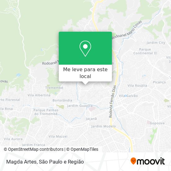 Magda Artes mapa
