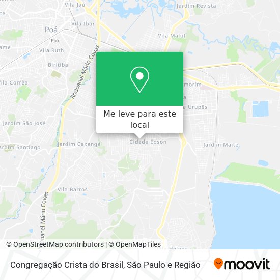 Congregação Crista do Brasil mapa
