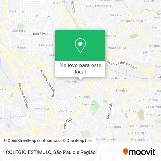 COLEGIO ESTIMULO mapa