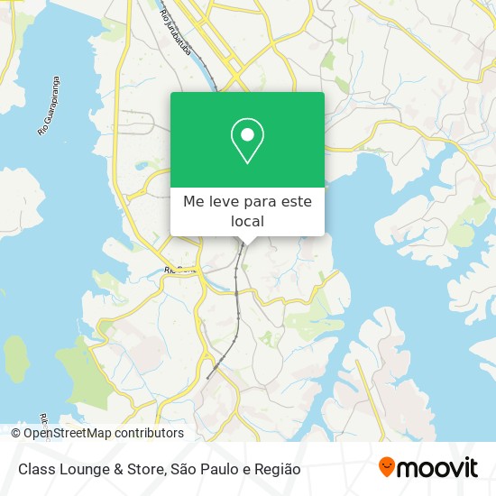 Class Lounge & Store mapa