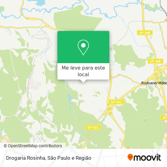 Drogaria Rosinha mapa
